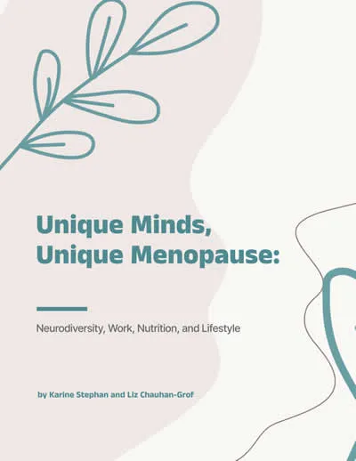Unique Minds, Unique Menopause e-book cover